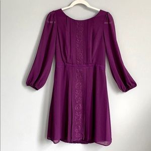 🌸NWOT Pretty Chiffon dress w/ Perfect Pleating🌸